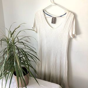 🌿 Anthropologie Dolan Left Coast Ribbed Flare Dress